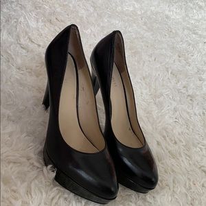 Nine West. Black pumps. Worn once.